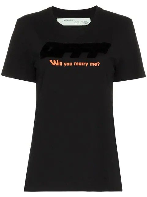 Will You Marry Me? short-sleeved t-shirt