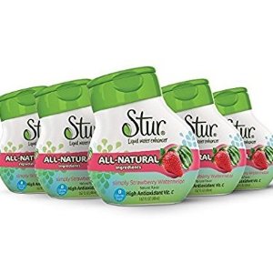 Stur Drinks 纯天然液体果味饮料添加剂 48ml 5瓶