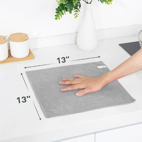 WEAWE 超细纤维多用途清洁毛巾 12条