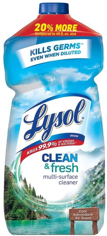 Lysol 多效杀菌表面清洁剂 48oz 清新香味