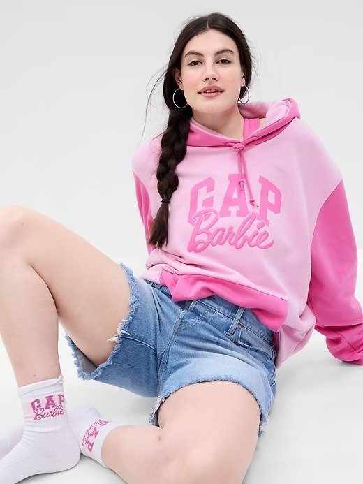 × Barbie™ Adult Arch Logo Hoodie