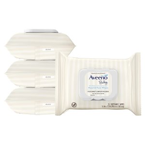 Aveeno Baby Fragrance-Free Hand & Face Wipes