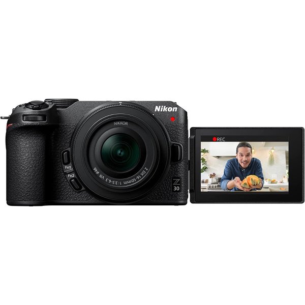 Z 30 Mirrorless Camera + NIKKOR Z DX 16-50mm f/3.5-6.3 VR Lens