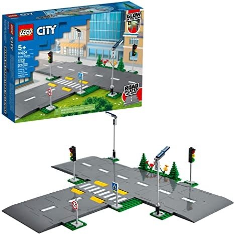 City Road Plates 60304 Building Kit; Cool Building Toy for Kids, New 2021 (112 Pieces)