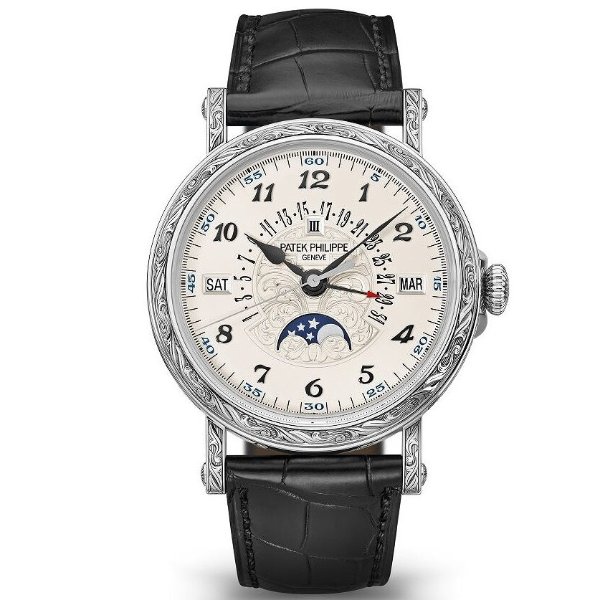 Grand Complications Perpetual Automatic White Dial Watch 5160-500G-001