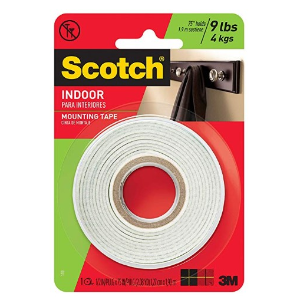 Scotch 110P 110 Tape-Caulk, 0.5 x 75-inches