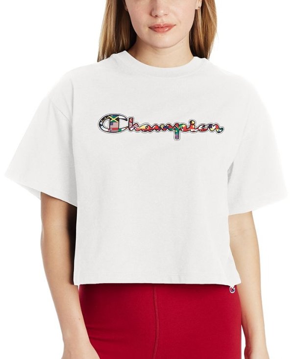 Women's Cropped Logo T-Shirt