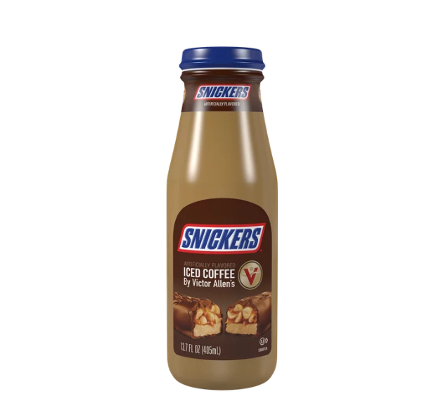 Snickers Iced Coffee Latte, Ready to Drink, 12 Pack - 13.7 oz Bottles