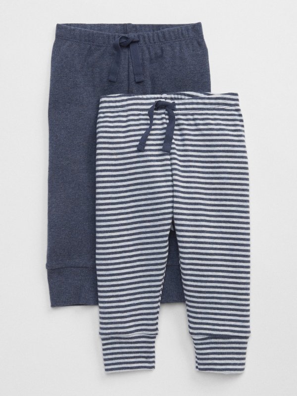 Baby First Favorite Stripe Knit Pants (2-Pack)