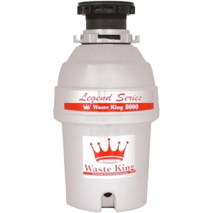 Waste King L-8000 Legend Series 1.0-Horsepower Continuous-Feed Garbage Disposal