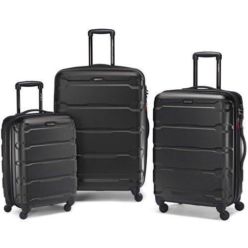 Omni Hardside Luggage Nested Spinner Set (20"/24"/28") Black (68311-1041)