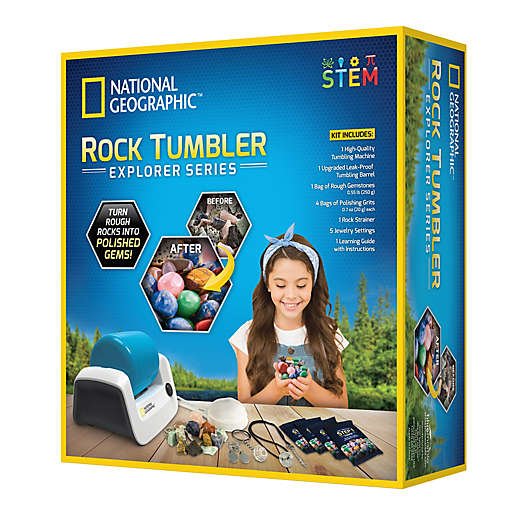 13-Piece Explorer Series Rock Tumbler Starter Kit