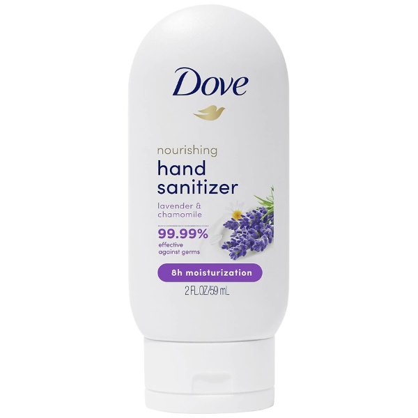 Dove Nourishing Hand Sanitizer Lavender and Chamomile2.0oz