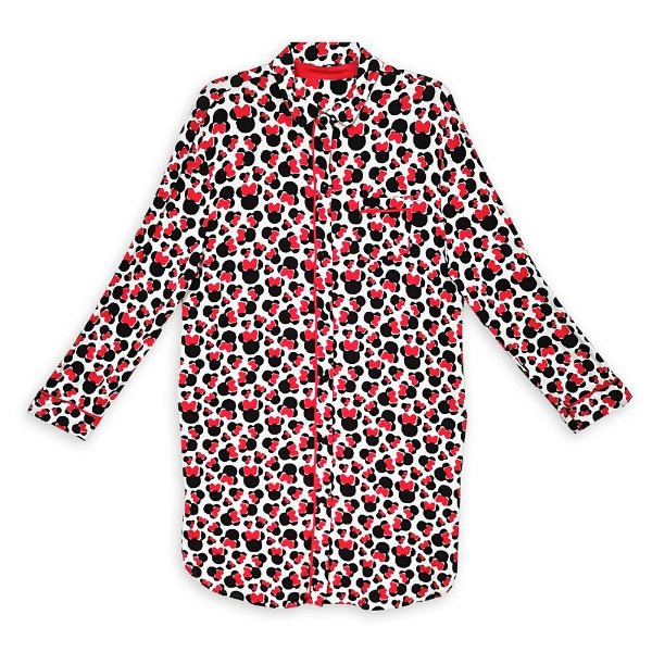 Minnie Mouse Long Sleeve Nightshirt for Women | shopDisney