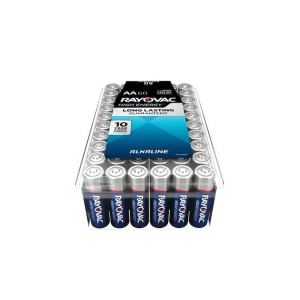 Rayovac High Energy Alkaline AA Batteries (60-Pack)