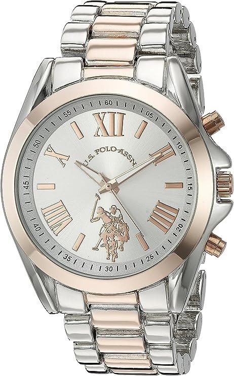 Women's Quartz Metal and Alloy Casual Watch, Color:Two Tone (Model: USC40118)