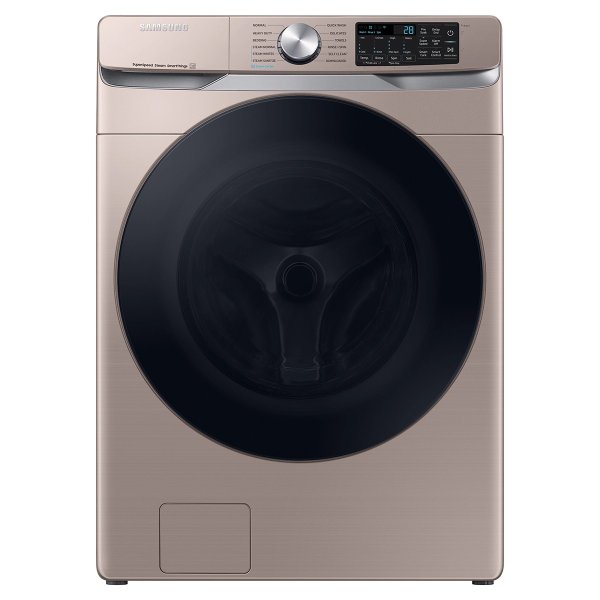 4.5 cu. ft. Large Capacity Smart Front Load Washer with Super Speed Wash in Champagne Washers - WF45B6300AC/US | Samsung US