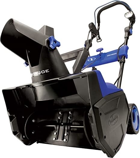 SJ619 Electric Single Stage Snow Thrower, 18-Inch, 14.5 Amp Motor, LED Lights