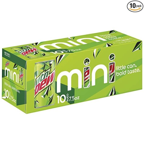 Soda, 7.5 Ounce (Pack of 10)