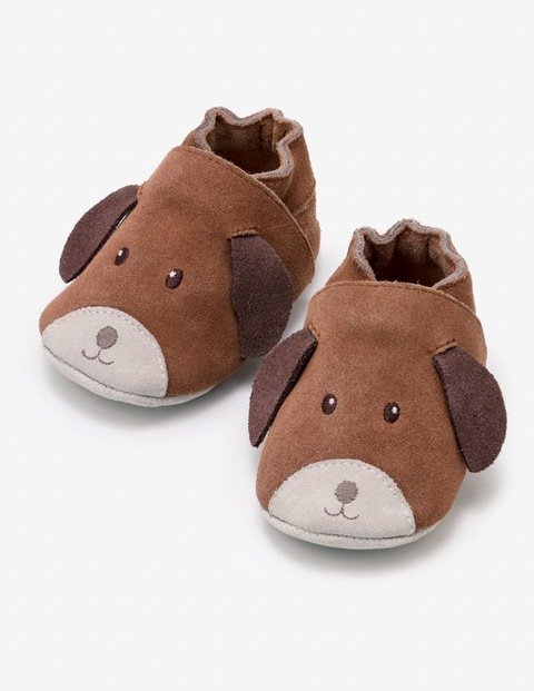 Puppy Suede Shoes (Tan)