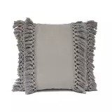 20"x20" Oversize Modern Tassel Square Throw Pillow - Lush Decor