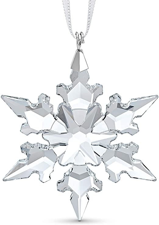 Little Snowflake Ornament, White