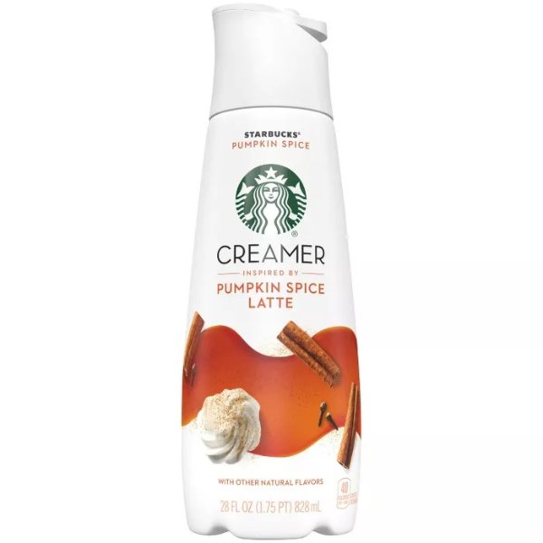 Starbucks Pumpkin Spice Latte Coffee Creamer - 1.75pt