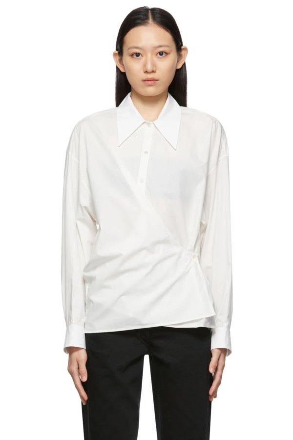 White Twisted Shirt