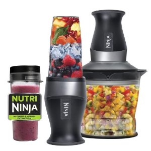 Ninja Nutri 2合1多功能食物粉碎搅拌机