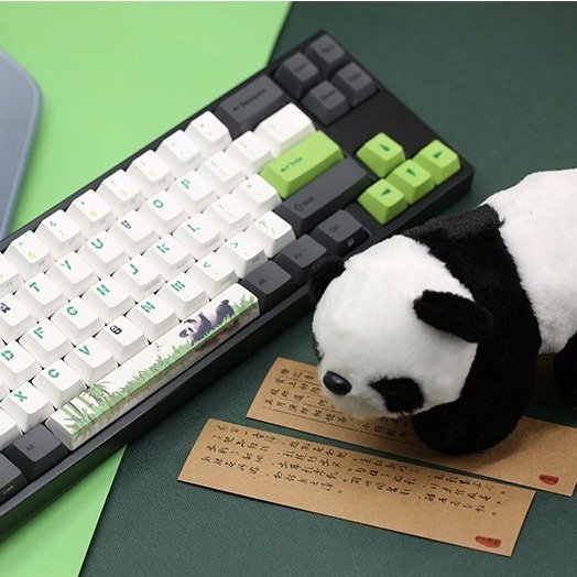 VA87M VA108M熊猫机械键盘樱桃茶轴红轴静音红轴