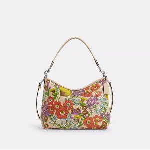 CoachLaurel Shoulder Bag With Floral Print