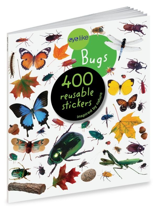 昆虫贴纸书，超过400张贴纸，可反复使用