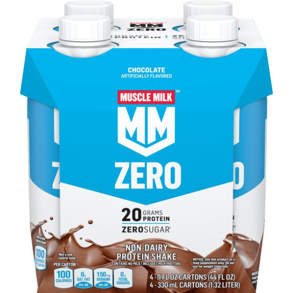 Muscle Milk 蛋白质奶昔巧克力口味 11oz 4瓶装