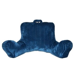 Corduroy Backrest Pillow w/ Pocket