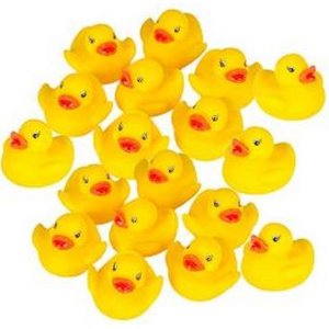 Rubber Duck Baby Bath Toy (18-Pack)