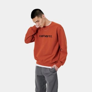 Carhartt Sweatshirt | Cinnamon