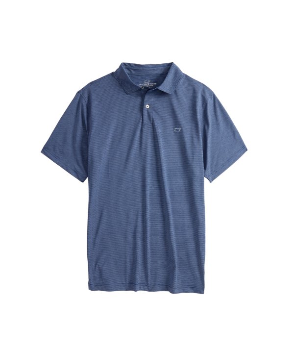 OUTLET St. Jean Stripe Performance Polo