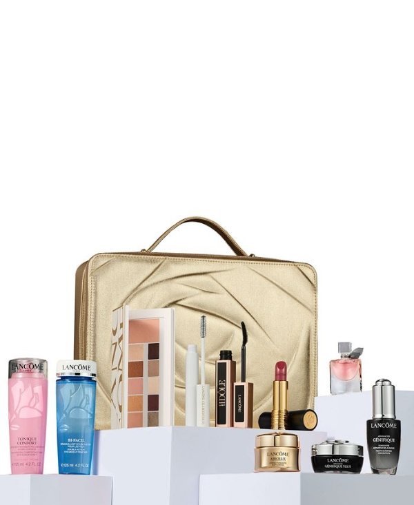 11 Pc. Lancome Beauty Box. A $588 Value! For $79 with any $42 Lancome Purchase