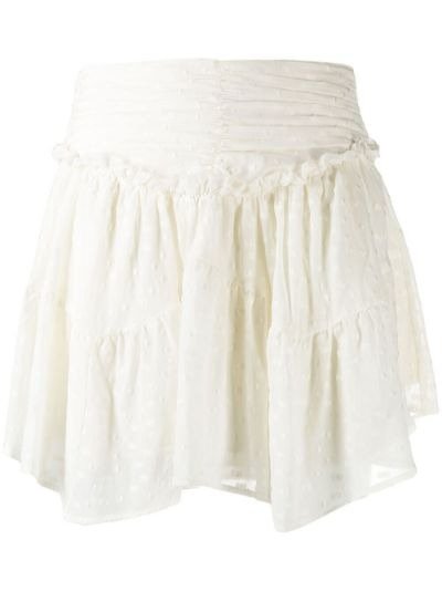 polka dot tiered mini skirt | IRO | Eraldo.com
