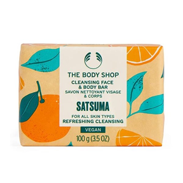 The Body Shop Satsuma Soap, 3.5 oz