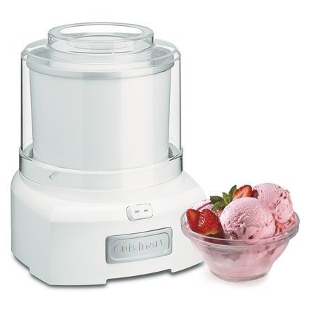 ICE-21 1.5 Quart Frozen Yogurt-Ice Cream Maker (White)