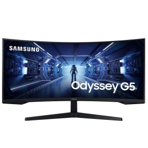Samsung Odyssey G5 34" 21:9 2K 165Hz Curved Monitor