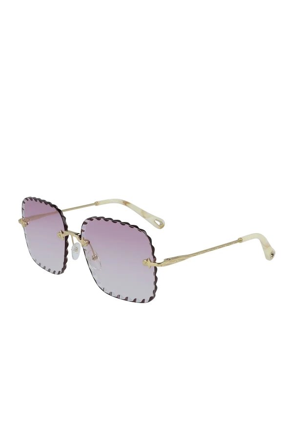 59mm Rosie Square Sunglasses
