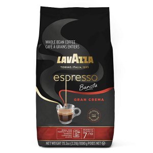 Lavazza Espresso Barista Gran Crema Whole Bean Coffee 2.2 LB