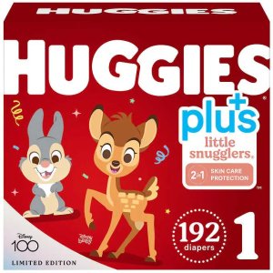 Huggies4/10-5/5有效Plus 婴儿纸尿裤1-2号
