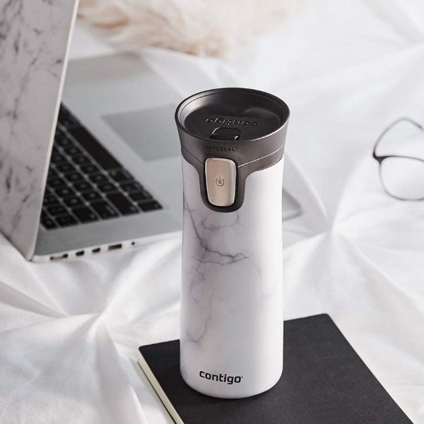 Stainless Steel Coffee Couture Autoseal Mug