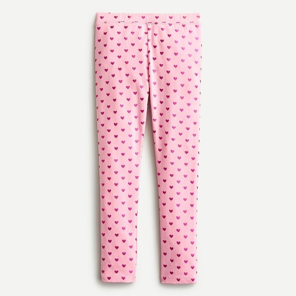 Girls' everyday leggings with foil details