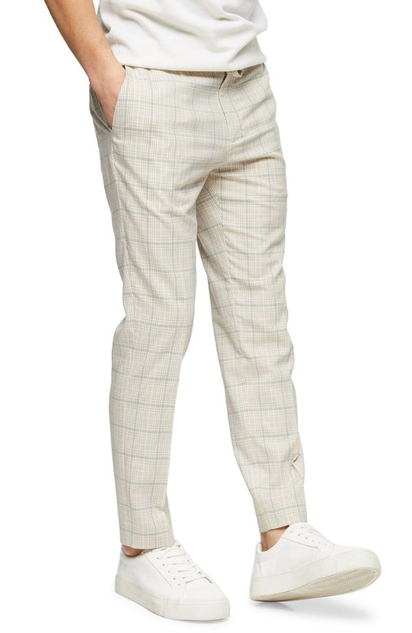 Whyatt Classic Fit Plaid Trousers