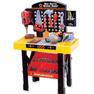Big Boy's Work Shop 54-pc. Tool Bench Set