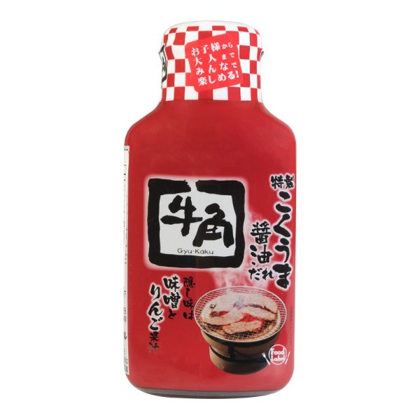 日本牛角GYU-KAKU 炭火经典芝麻酱油烤肉腌蘸两用酱 210g 